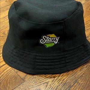 Starry Black Bucket Hat